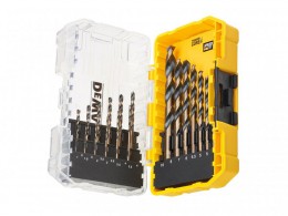 DeWALT DT70728 Black & Gold HSS Drill Set, 19 Piece £24.95